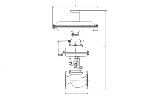 Self-operated Control Valve Structure